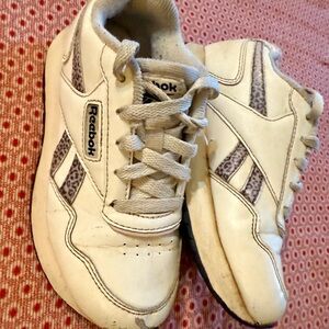 Reebok Kids White and Gray Sneakers